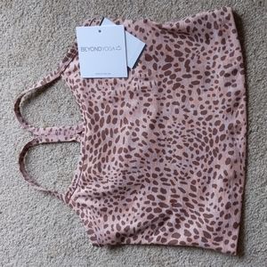 SOLD Beyond Yoga Tank Pink size Small